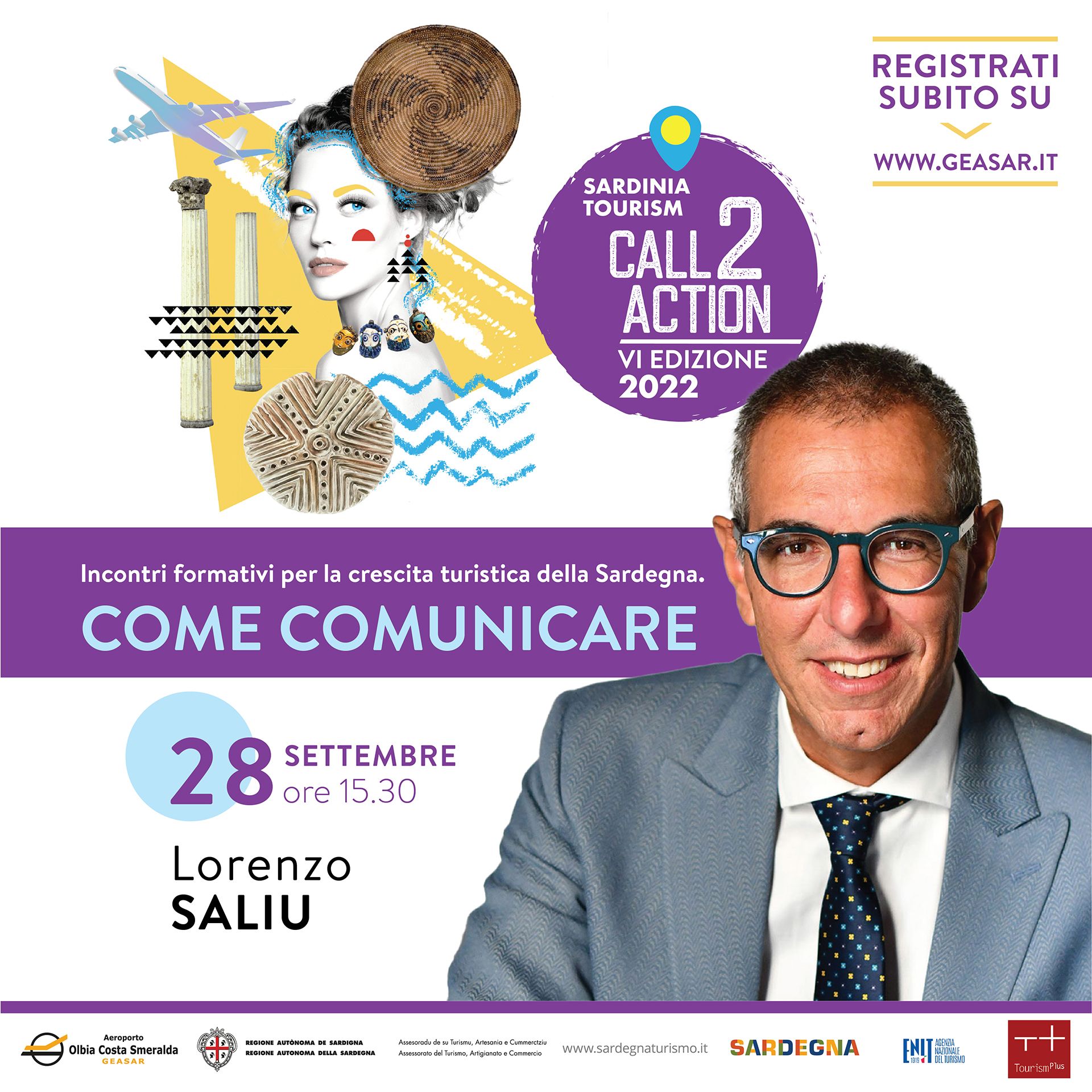 Geasar Sardinia Tourism Call to Action. Lorenzo Saliu