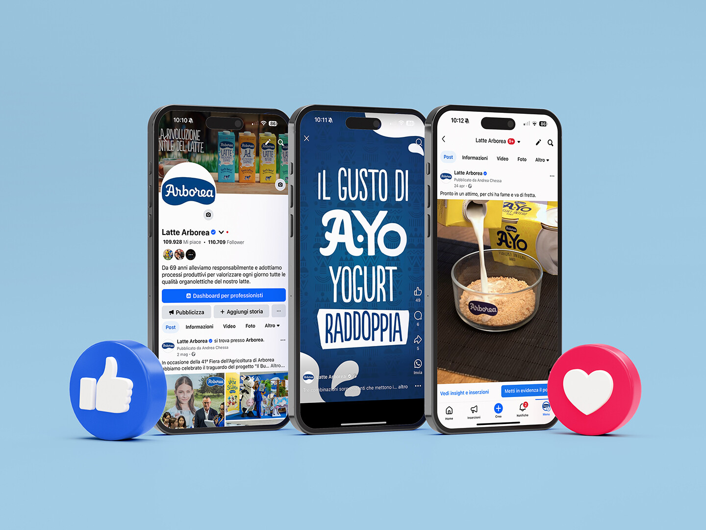Arborea feed social media - Content creation by SEDPLUSa